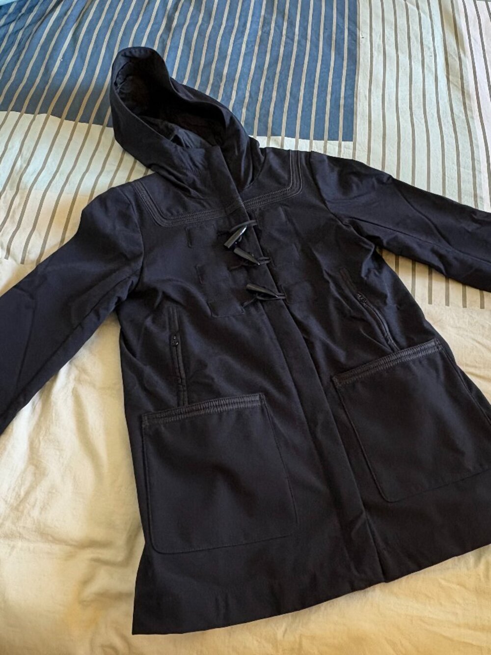 Lululemon Jacket Paddington Softshell Microfleece Duffle Coat